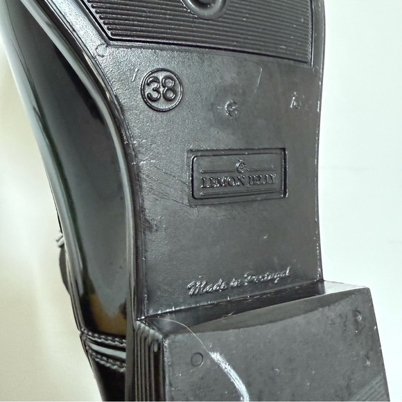 Lemon Jelly black Comfy Chelsea ankle rain boots - 38 (US 8) NWOT - Picture 8 of 8